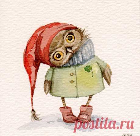 ОБАЯТЕЛЬНЫЕ СОВУШКИ ИНГИ ПАЛЬЦЕР 


Всем субботний привет! Если даже сегодня пасмурная погода, от просмотра иллюстраций молодой художницы из Северодвинска Инги Пальцер, у вас настроение точно станет намного лучше, а мир светлее и доб…