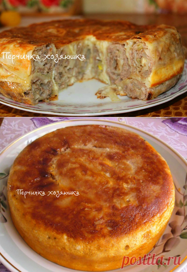 Мясная улитка из лаваша - Перчинка хозяюшка