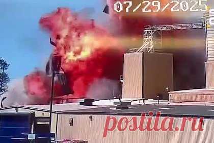 Американский завод по производству топливных гранул разорвало на части взрывом