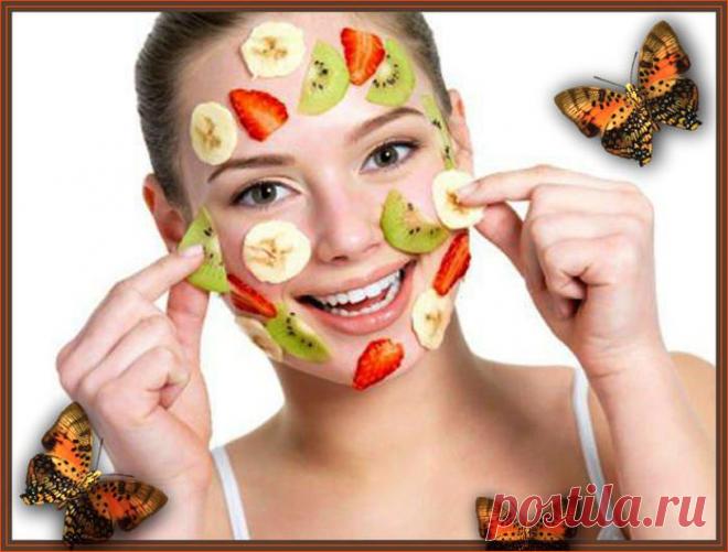 Омолаживающие маски для лица в домашних условиях. .
