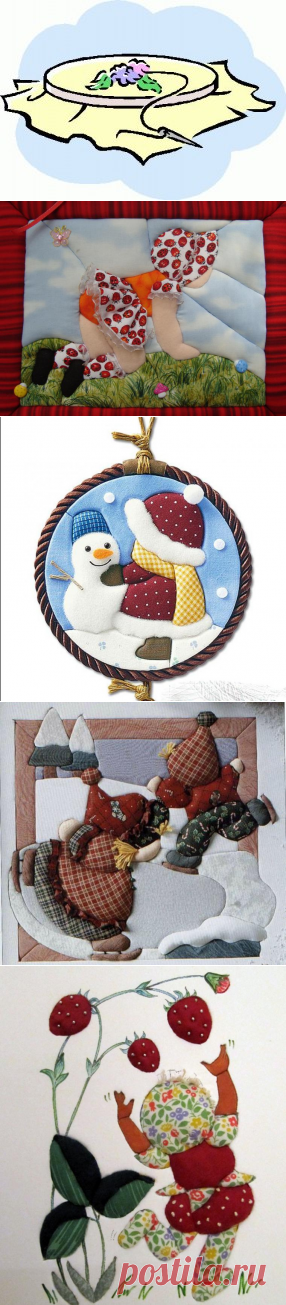 Японская техника «кинусайга», или Пэчворк без иглы… В этой технике получаются прекрасные картины, панно, сувениры!