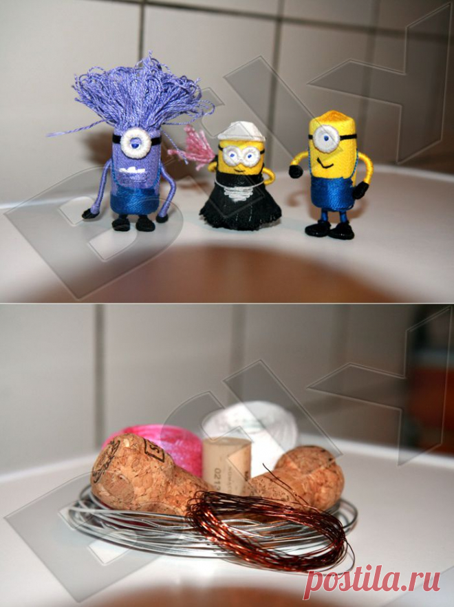 Миньоны - маленькие очаровашки! (Мастер-класс) / Аксессуары (не украшения) /