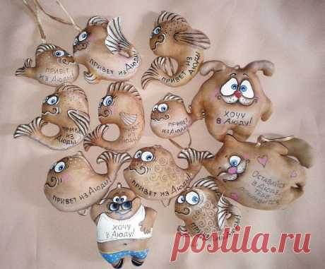 кофейные рыбки