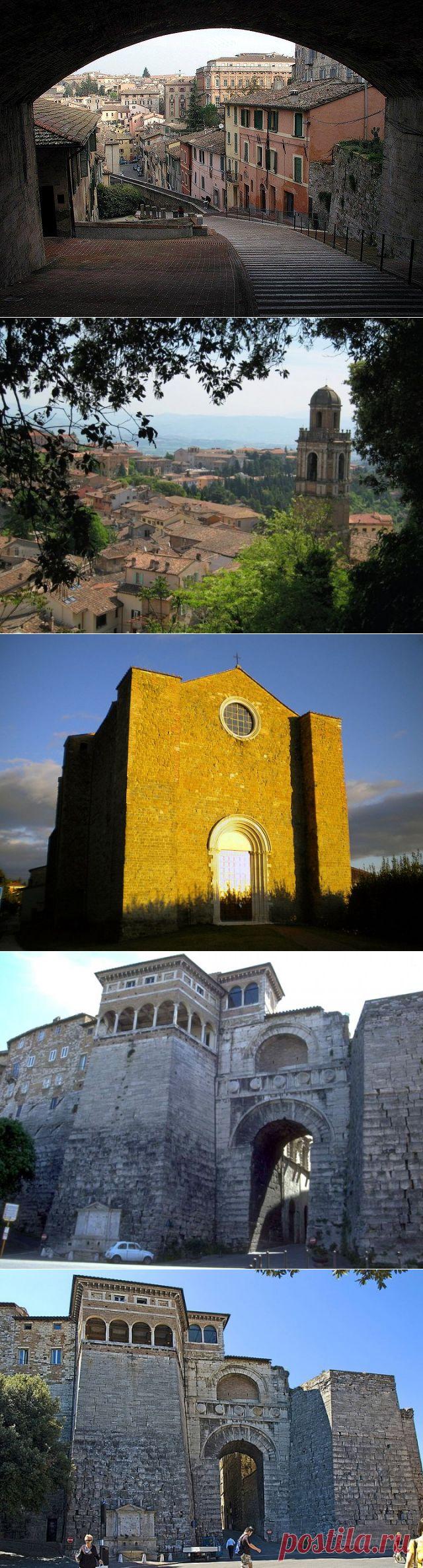 Перуджа - столица Умбрии!