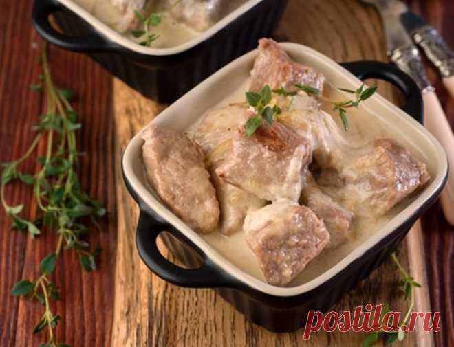 Телятина, тушеная со сливками и вином - Dynastyofchefs.ru