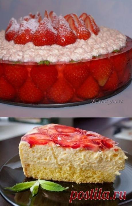 10 рецептов КЛУБНИЧНЫХ тортиков и пирогов 🍓🍓🍓 🍰 | Готовим вместе