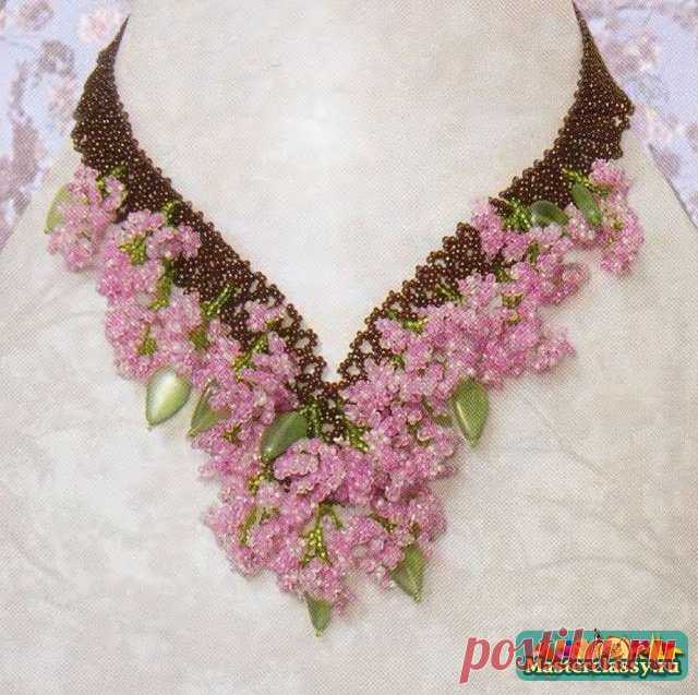 Колье из бисера 