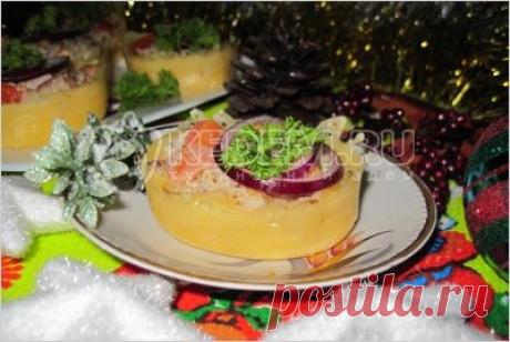 Сырные тарталетки со шпротами - Закуски. Рецепты посетителей