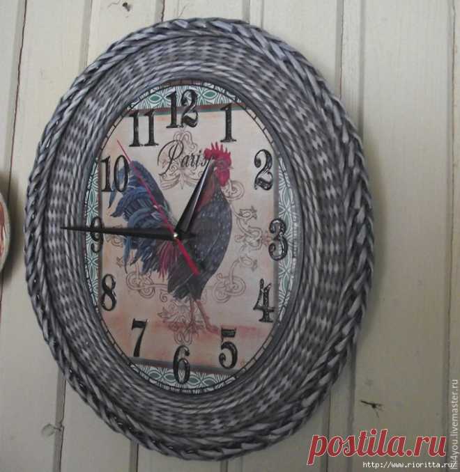 плетеные часы