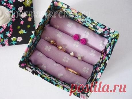 Шкатулка для украшений своими руками