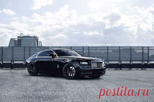 Drake’s Black on Black Rolls-Royce Wraith With ADV.1 Wheels / Только машины