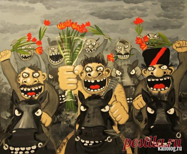 Картины Васи Ложкина. Часть - 5 (35 картинок)