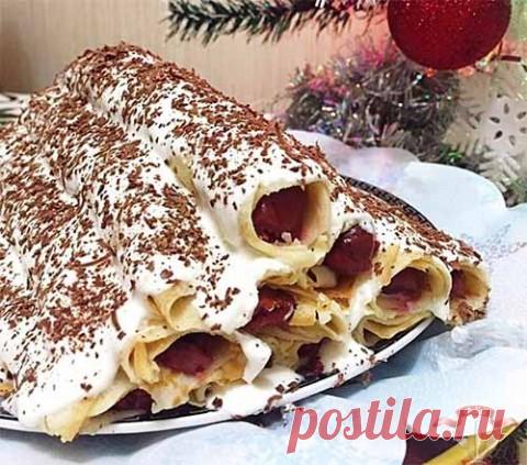 Блинный торт "Шапка Гугуцэ"