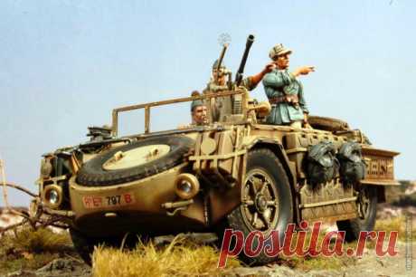 FIAT-SPA AS42 Sahariana - боевая колесница Муссолини.