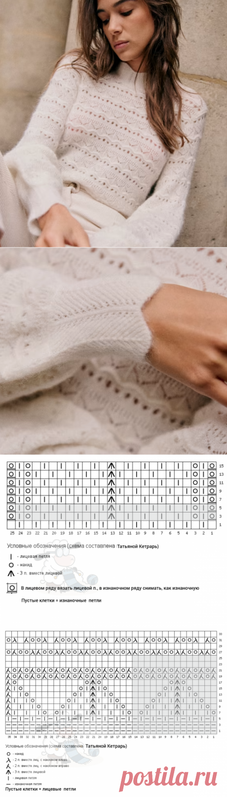 Lya Sweater от Sezanе́ из мохера с мериносом