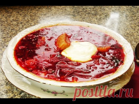 Борщ - пошаговый рецепт приготовления