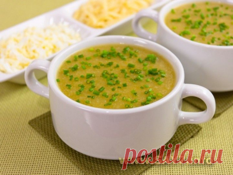 Суп-пюре с кабачками и цветной капустой
