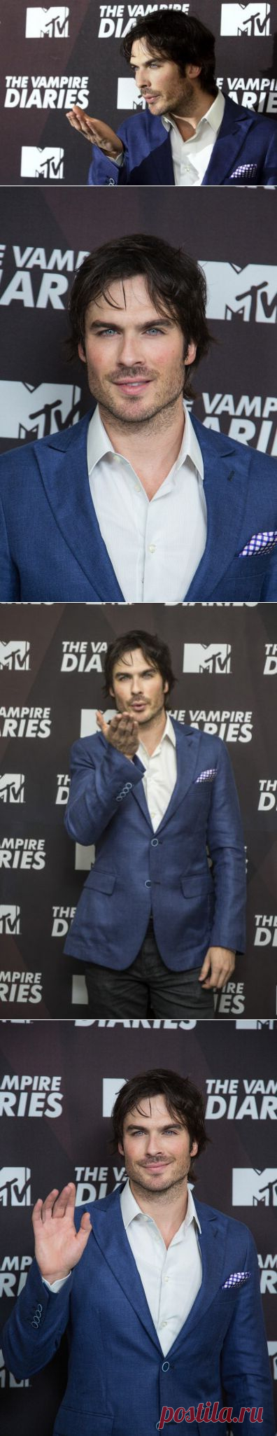 Йен на пресс-конференции MTV Latin America - Фан сайт сериала Дневники вампира - The Vampire Diaries