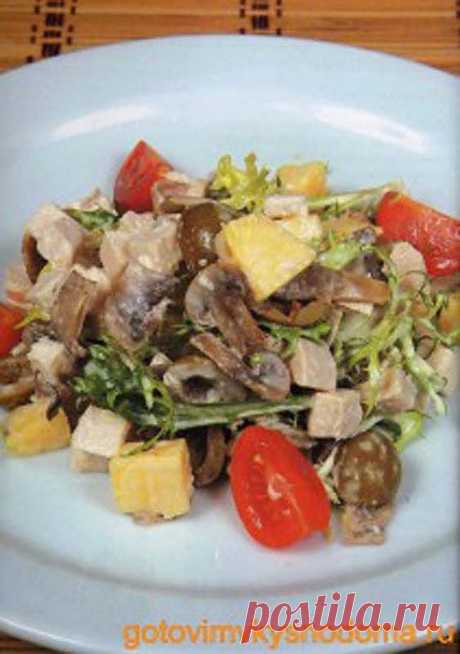 САЛАТЫ. РЕЦЕПТЫ САЛАТОВ С КУРИЦЕЙ.