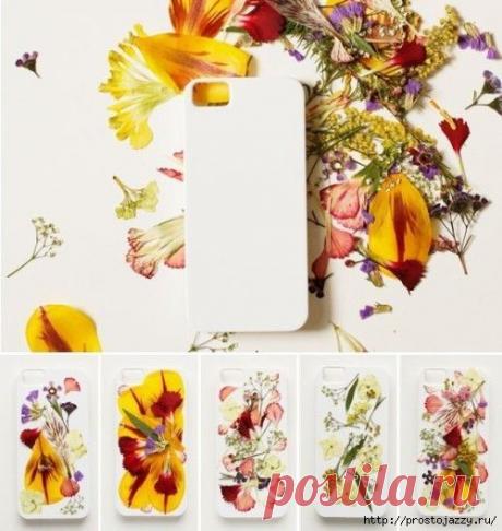 Оригинальный чехол для телефона своими руками в летней тематике