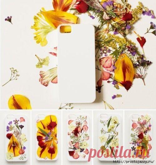 Оригинальный чехол для телефона своими руками в летней тематике