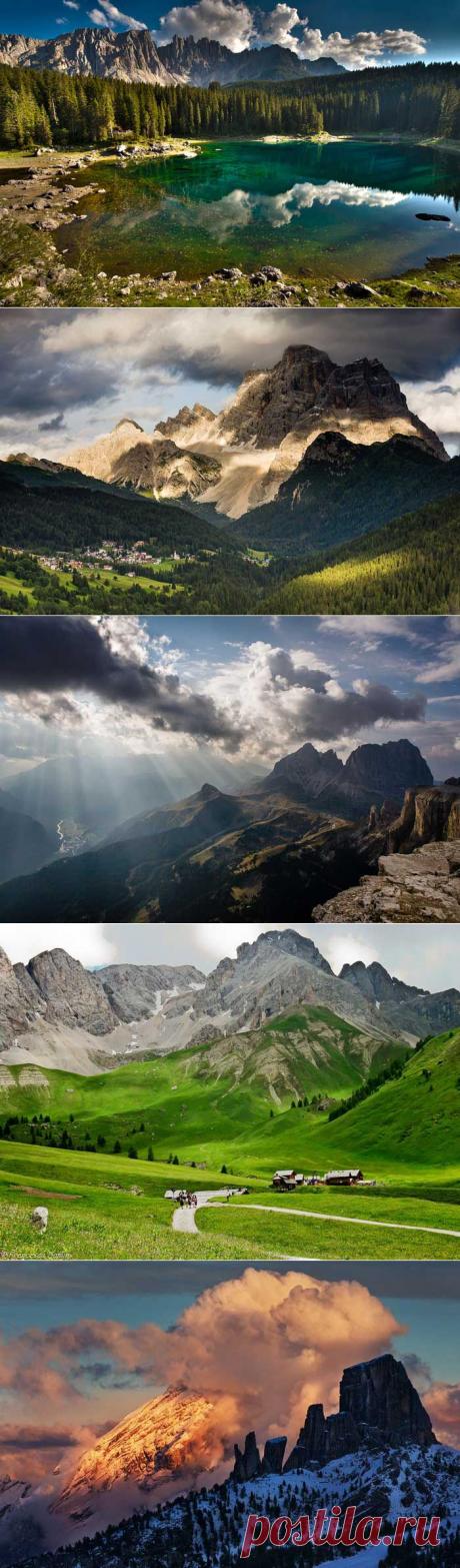 Доломитовые Альпы - горный массив Италии | Блог ZooFitoSfera о растениях, животных и интересном