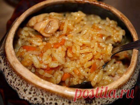 &amp;#10004; СЫТНЫЕ ГОРЯЧИЕ БУТЕРБРОДЫ - покорят вас своим незабываемым вкусом!: Куриный плов в горшочках