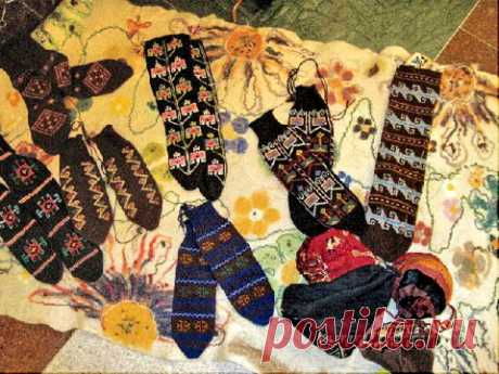 Грузинские жаккард-гольфы: ru_knitting