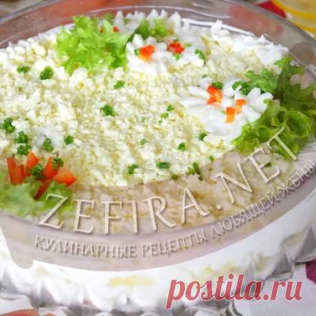 Рыбный салат из минтая с яйцами – Кулинарные рецепты любящей жены