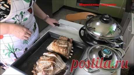 Свиные рёбра на обед. Маринкины творинки
