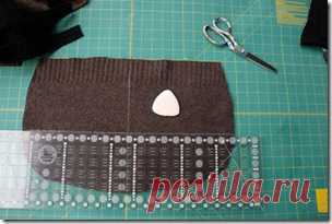 Как сшить сумку из старого пуловера / KNITLY.com - блог о рукоделии, мастерклассы