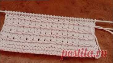 Узоры спицами с вертикальными и горизонтальными ажурными дорожками. – смотреть плейлист, все 10 видео подборки от "Я вяжу. Татьяна" онлайн в хорошем качестве на RUTUBE (1185750)