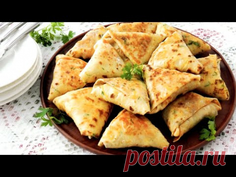 Кабачковые блинчики с начинкой👌 Вкусно и просто