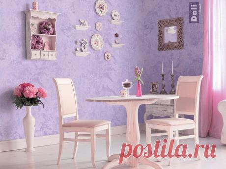 Использование декоративной штукатурки «мокрый шелк»