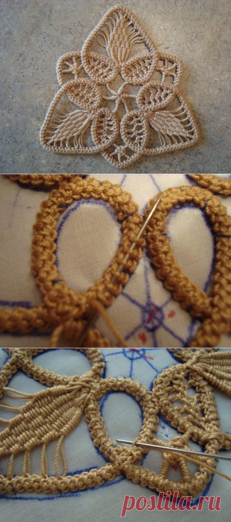 Румынское кружево Мастер класс.