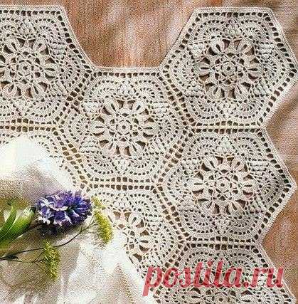 Невероятно красивый мотив крючком — Сделай сам, идеи для творчества - DIY Ideas