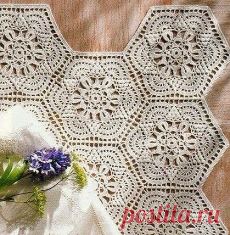 Невероятно красивый мотив крючком — Сделай сам, идеи для творчества - DIY Ideas
