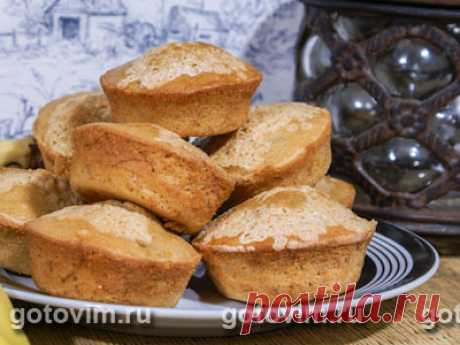 Банановые кексы с коричневым сахаром. Фото-рецепт / Готовим.РУ