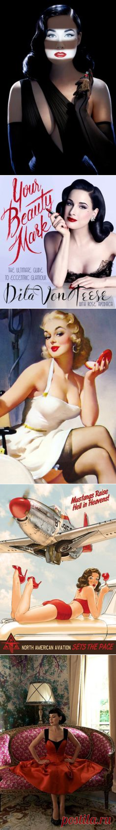 Pin-Up &amp; Dita Von Teese on Pinterest
