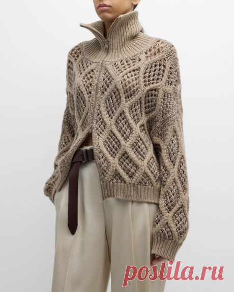 Кардиган Brunello Cucinelli (схема узора)