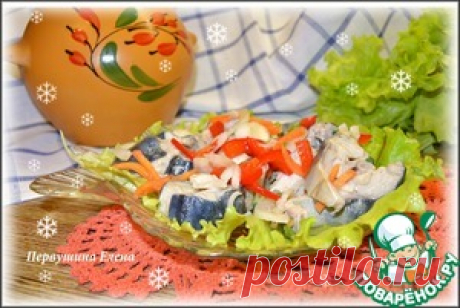 Хе из скумбрии с овощами - кулинарный рецепт