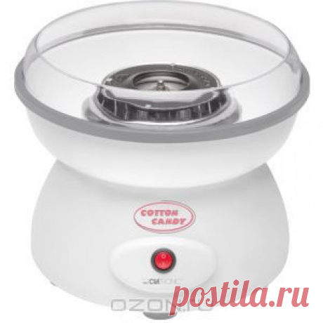 Clatronic ZWM 3478 прибор для приготовления сахарной ваты в домашних условиях.