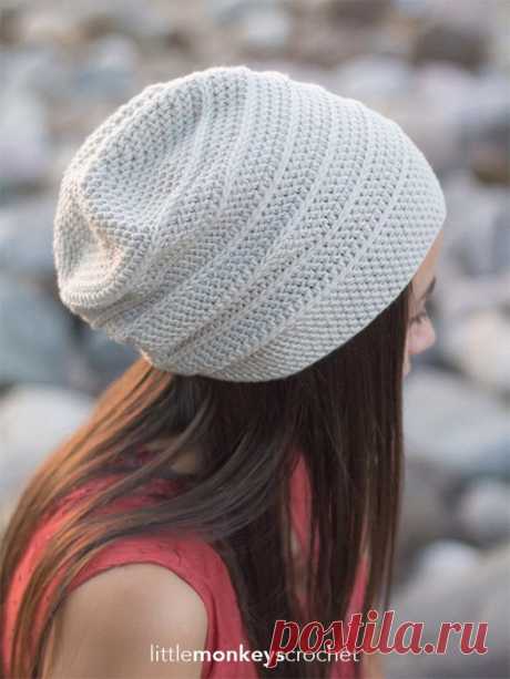 Шапка крючком SHIPLAP SLOUCH.