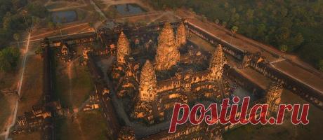Ангкор Ват, Камбоджа | Сферические aэропанорамы, фотографии и 3D туры самых интересных и красивых городов и уголков нашей планеты, 360° панорамы вокруг света | проект AirPano.ru