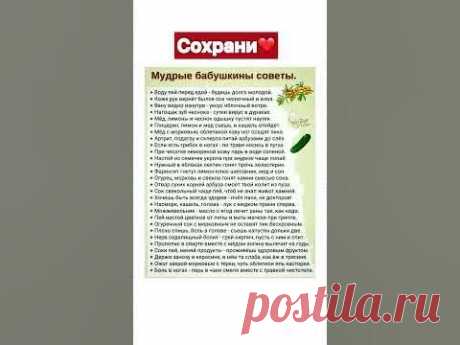 Мудрые Советы От Бабушки❤️