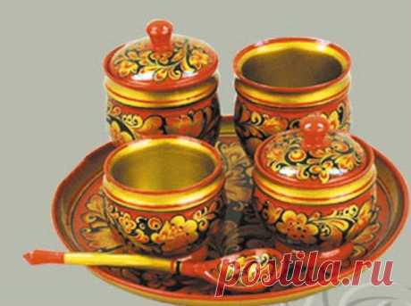Хохломская роспись (Хохлома)