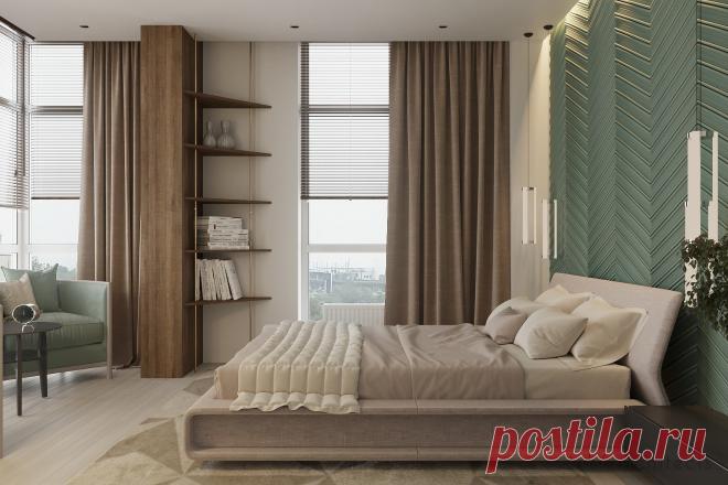 Интерьер этой квартиры создан для молодой семьи, которая ценит функциональность и современность, а также тепло и уют настоящего дома.
В интерьере спален, на акцентных стенах мы применили обои Arte с графичным рисунком, в их основе слой поролона, за счёт чего они смотрятся очень рельефно, а также выполняют звукоизоляционную функцию.