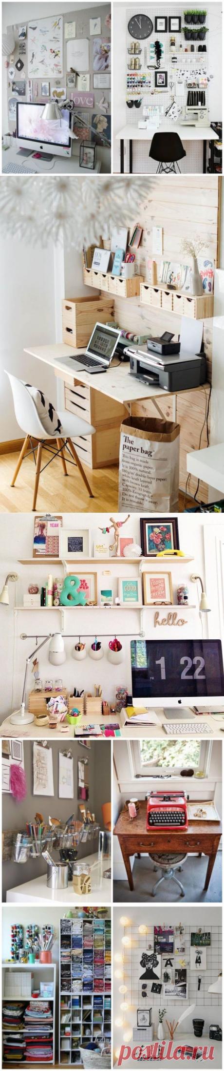 Организация рабочего места: 18 вдохновляющих примеров - Ярмарка Мастеров - ручная работа, handmade