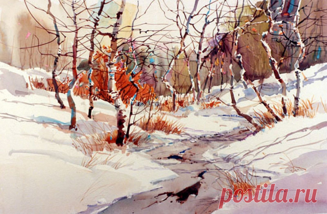 Carl Purcell - Карл Перселл - американский художник, специалист по акварели. - Искусство - медиаплатформа МирТесен