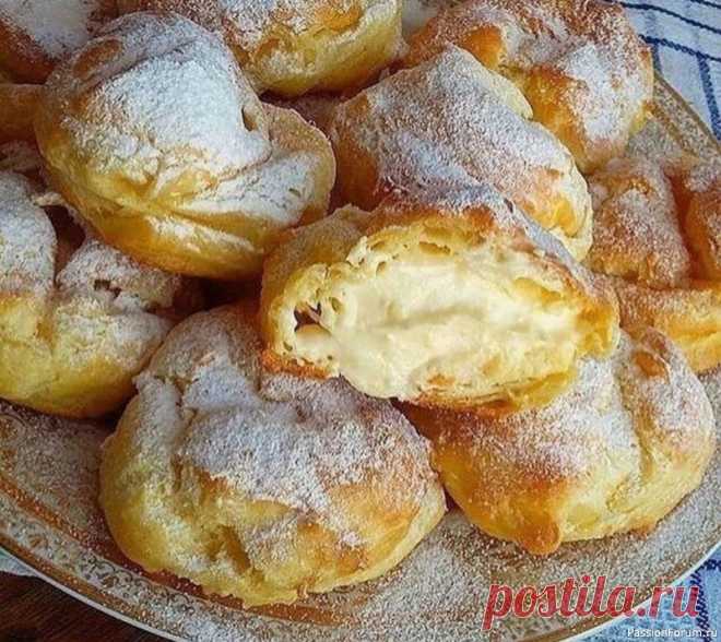Заварное пирожное 